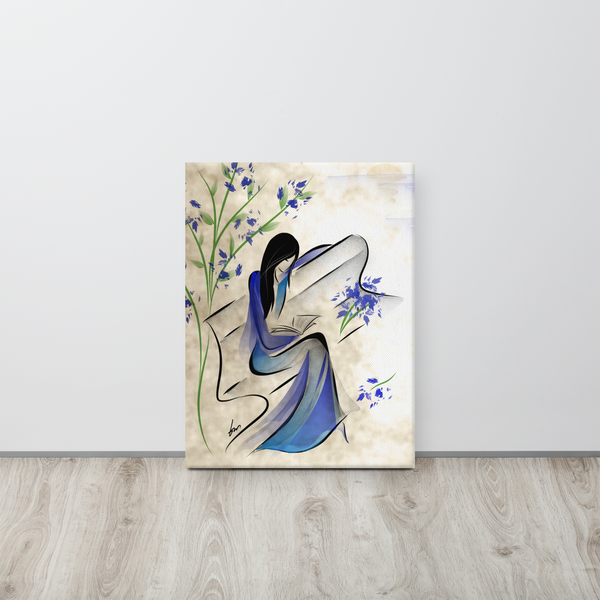 Whisper of Blue Blossoms