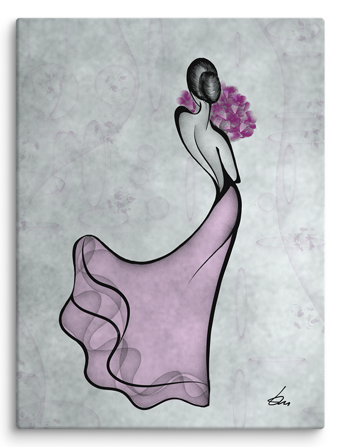 Girl with Flowers