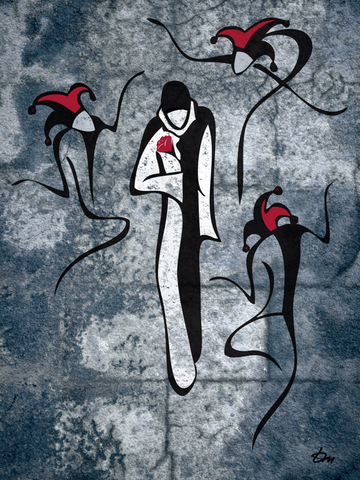 Pierrot and Harlequin 3