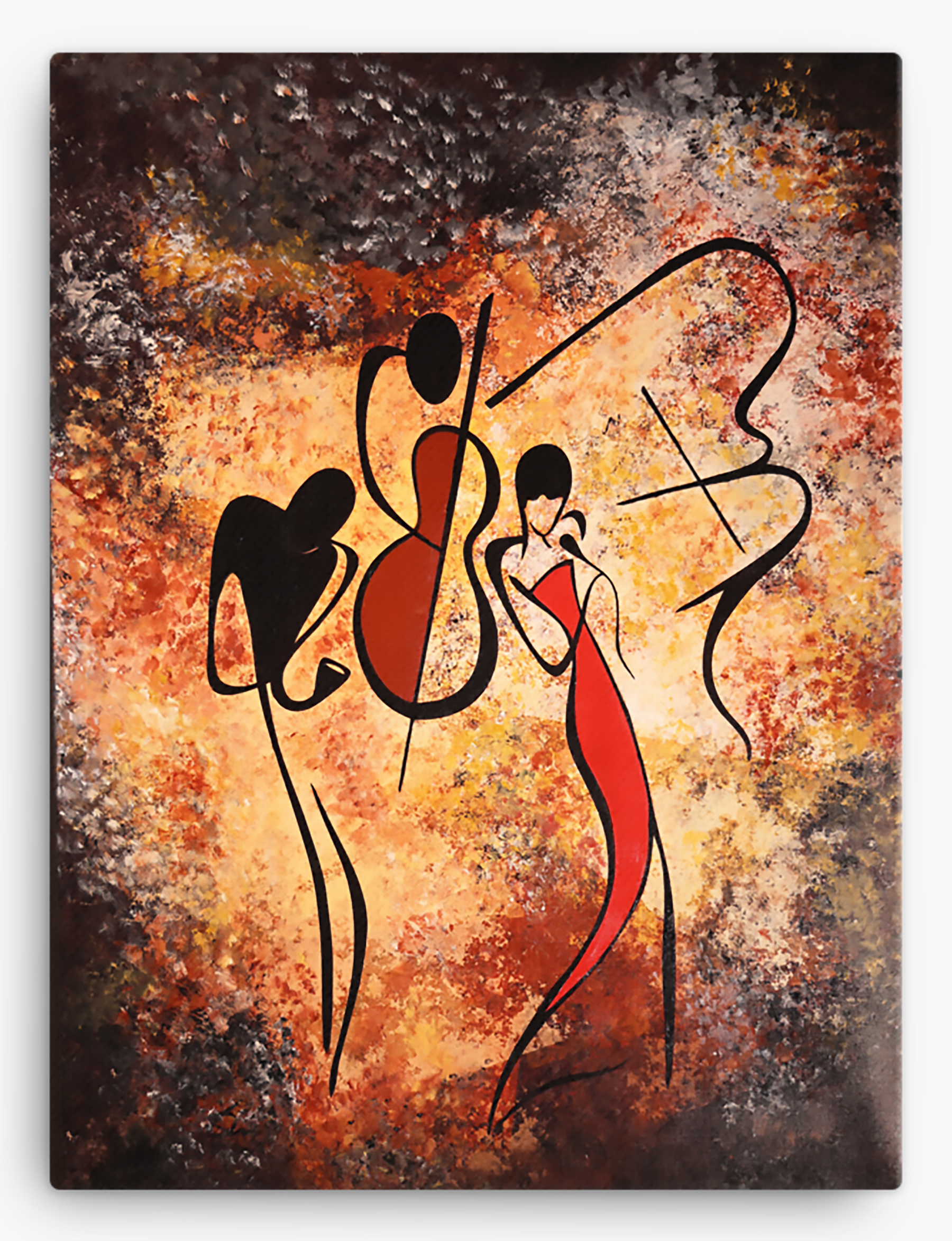 Jazz Singer — Continuous Line Art | Feel The Line – Feel The Line