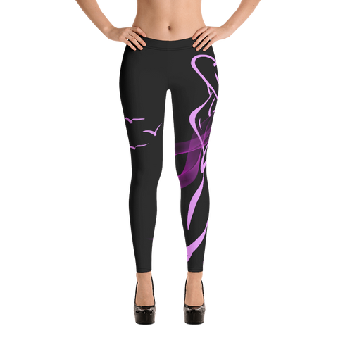 Elegance Black Leggings