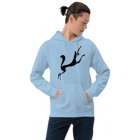 Jumping Cat Unisex Hoodie
